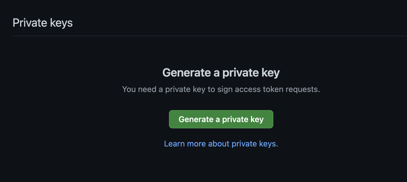 Create Private Key